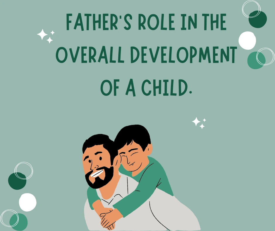 Father's role in the overall development of a child.